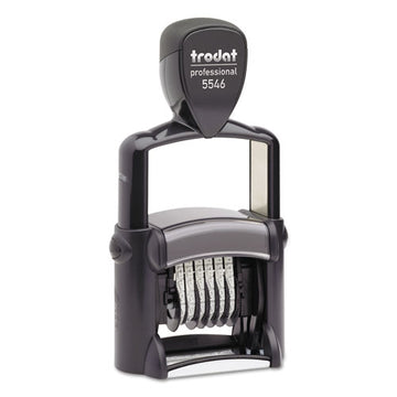 Trodat® Self-inking Professional Numberer, Type Size 2, 10 Bands-digits, Black freeshipping - TVN Wholesale